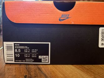 Nike Kevin Durants size 8.5