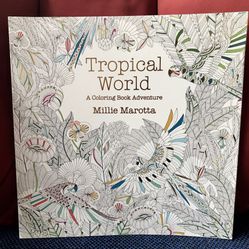 Tropical World Coloring Book