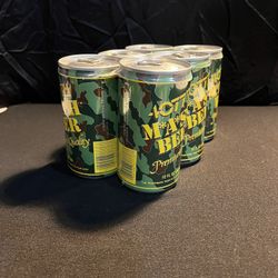 1(contact info removed)th  M*A*S*H* Be•• Premium Quality Cans  12 Oz 6 Pack complete display cans