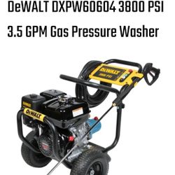 DEWALT 3800 PSI PRESSURE WASHER 