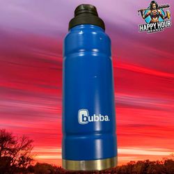 Bubba 40oz Trailblazer Insulated Stainless Steel Water Bottle Wide Blue