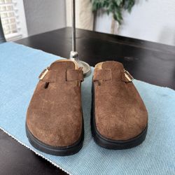 Birkenstock Papillio Boston Chunky Clogs Size 38