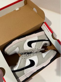 Nike dunk low - light iron ore