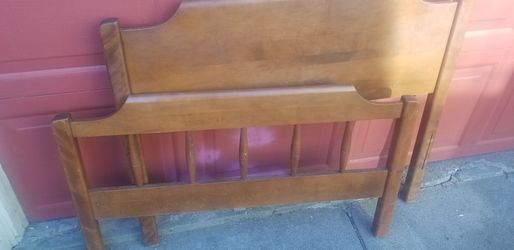 Full Size Bed with Frame