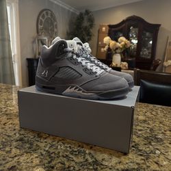 Air Jordan 5 Wolf Grey Brand New Deadstock Sizes 10, 11