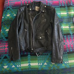 Leather Biker Jacket