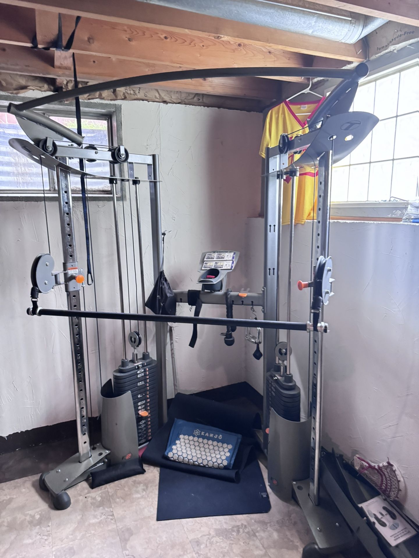 Torque Fitness Dual Cable Functional Trainer β 400 lb Total Weight Stack + Attachments