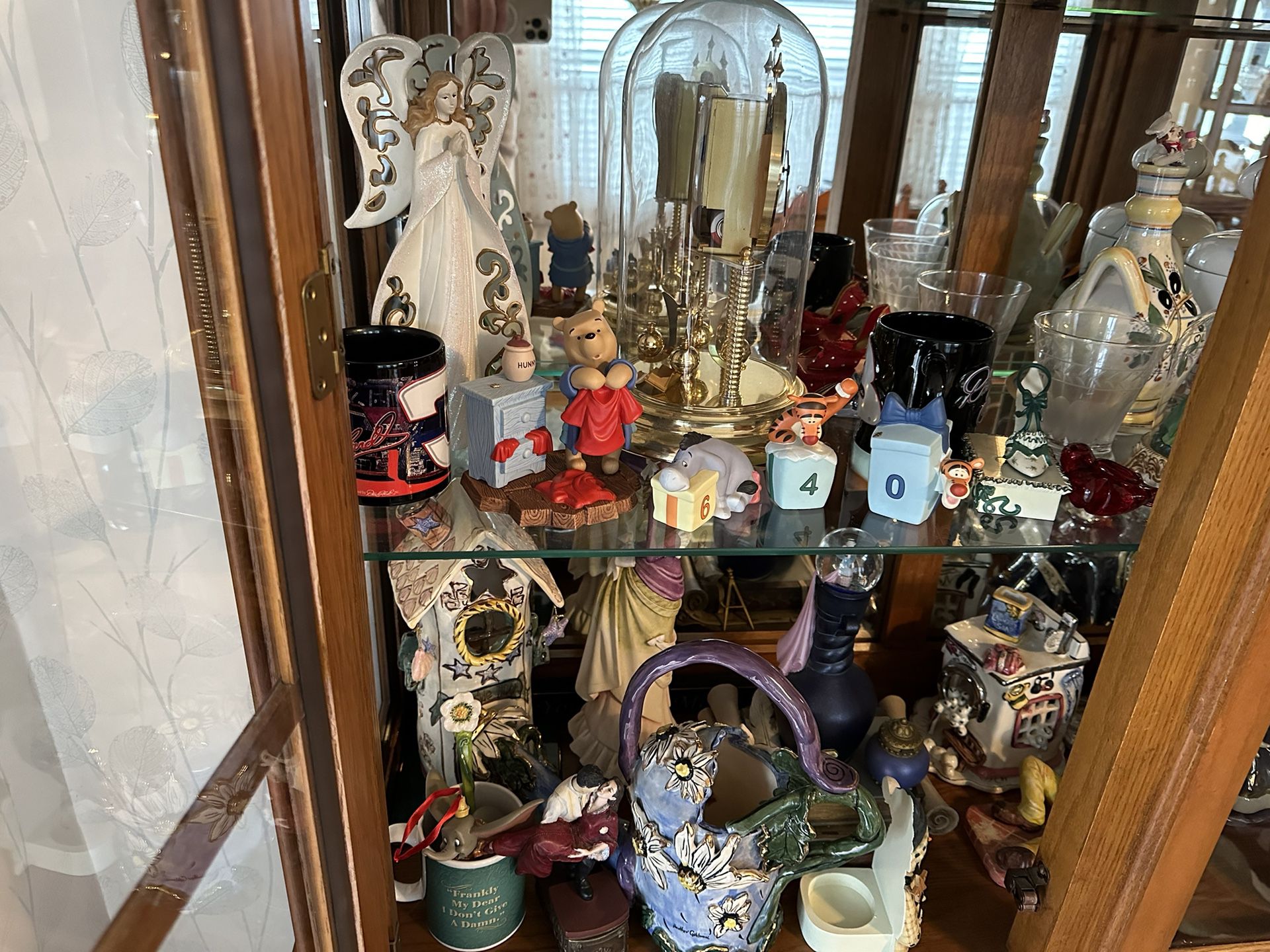 Assorted Disney Glasses And Plates