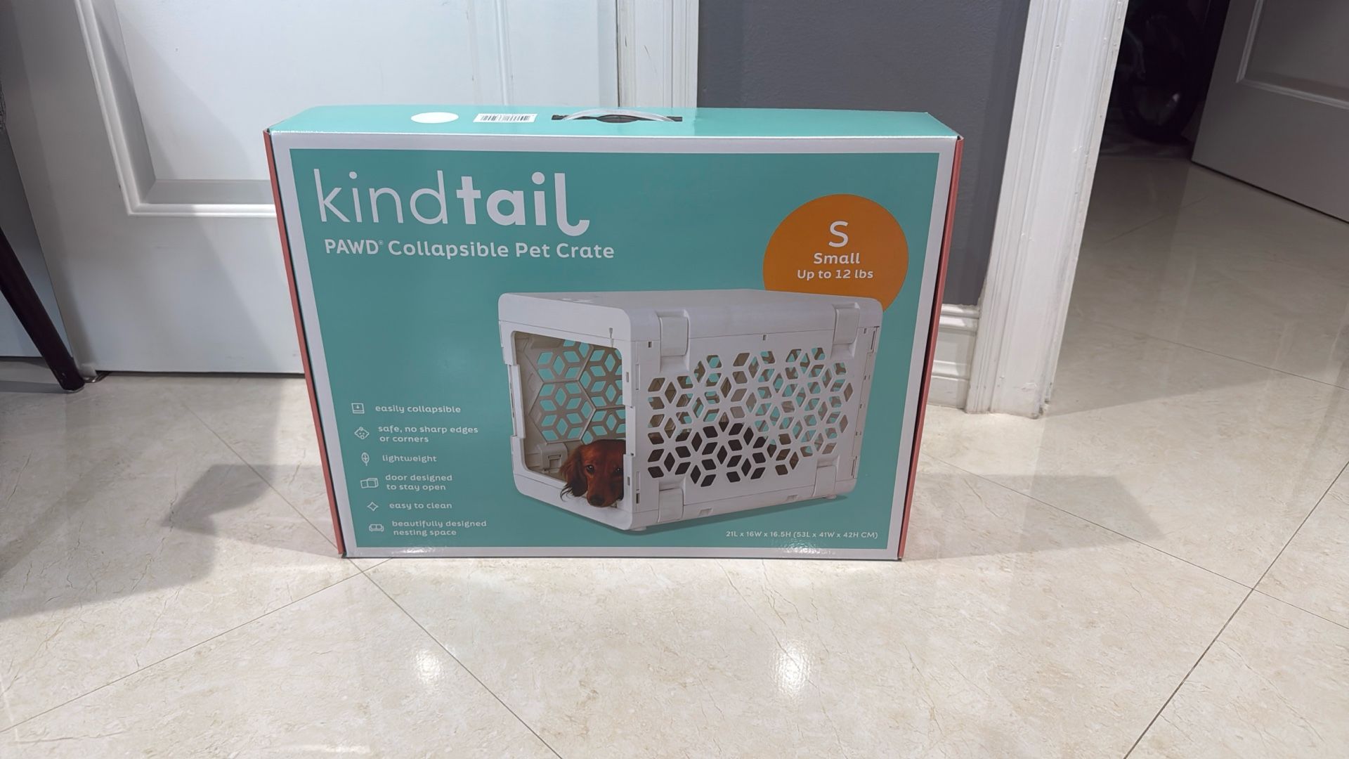 KindTail PAWD Cat and Dog Crate