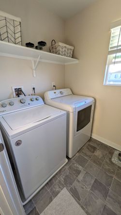 Washer and Gas Dryer