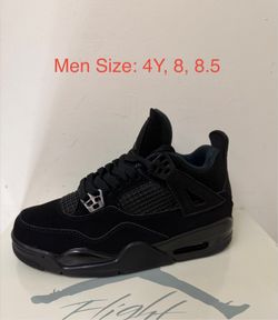 Jordan 4, black, new