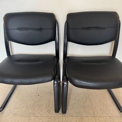 Set Of Black Chairs - New 