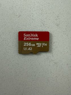 SanDisk Extreme 256GB microSD Card