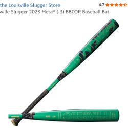 Louisville Slugger 2023 Meta (-3) BBCOR Baseball Bat 32" 29 oz WBL(contact info removed)2