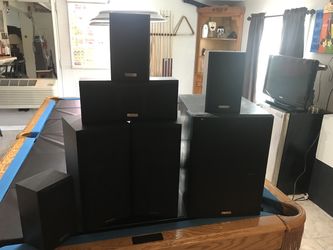 Kenwood speakers 7 units system