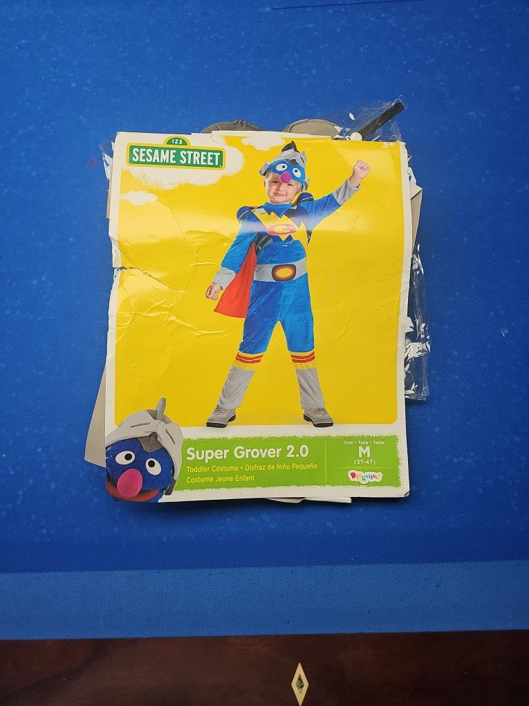 Sesame Street Halloween Costume 3t-4t