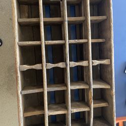 Antique Soda Bottle Crate