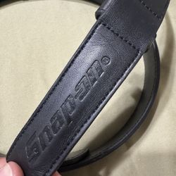 Snap-On Leather Belt