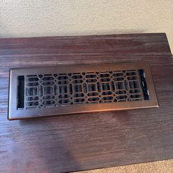 Decor Grates Floor Register Bronze Grate 4" x 14"