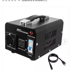 Voltage Converter Transformer 500VA Heavy Duty Step Up/Down Power Transformer Convert from 110V to 220V and 220V to 110V