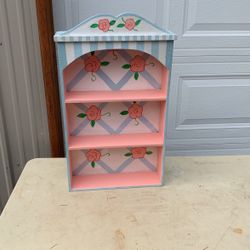 Hand Painted 3 Tier Shelf