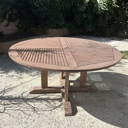 Solid Teak Dining Table