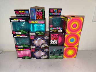 NeeDoh Cloud Pleasers, Nice Cubes, Color Change & More