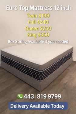 👑 Queen Mattress Special Available Today - Pay After Delivery