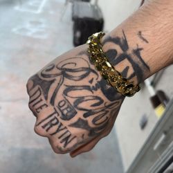 Cuban Link Bracelt Gold Plated