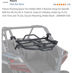 Used 2023 pro R Spare Tire Holder