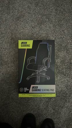 Led gaming seating pad