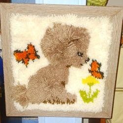 Vintage Puppy Picture 