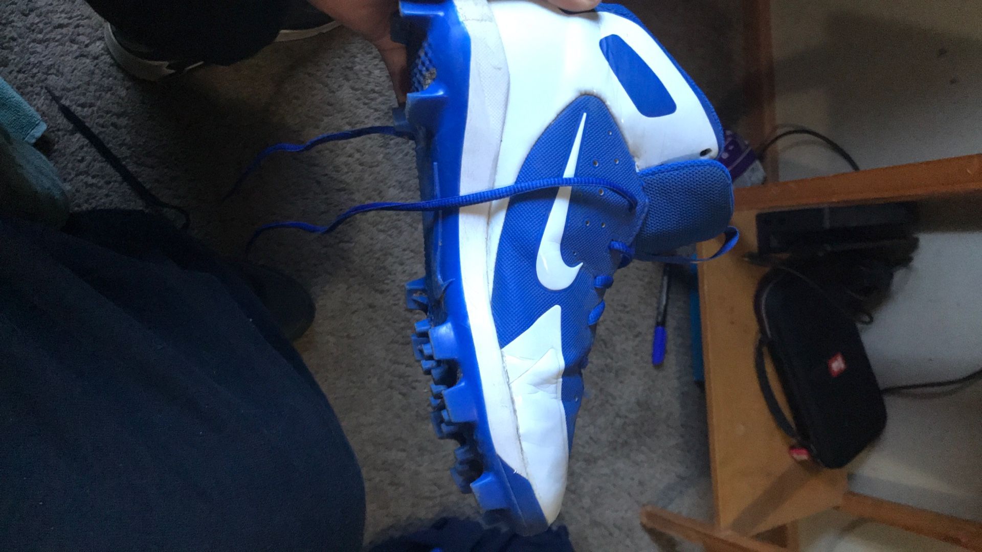 Nike Huarache Cleats Size 8 Mens