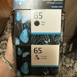 Hp Ink 65 Black And Color 