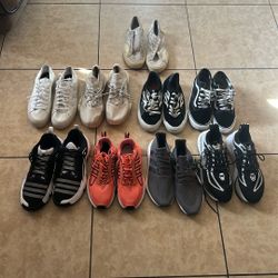 Addias And Vans. 