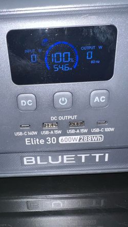 Bluetti portable power station