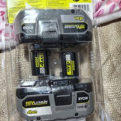 Ryobi 4Ah battery