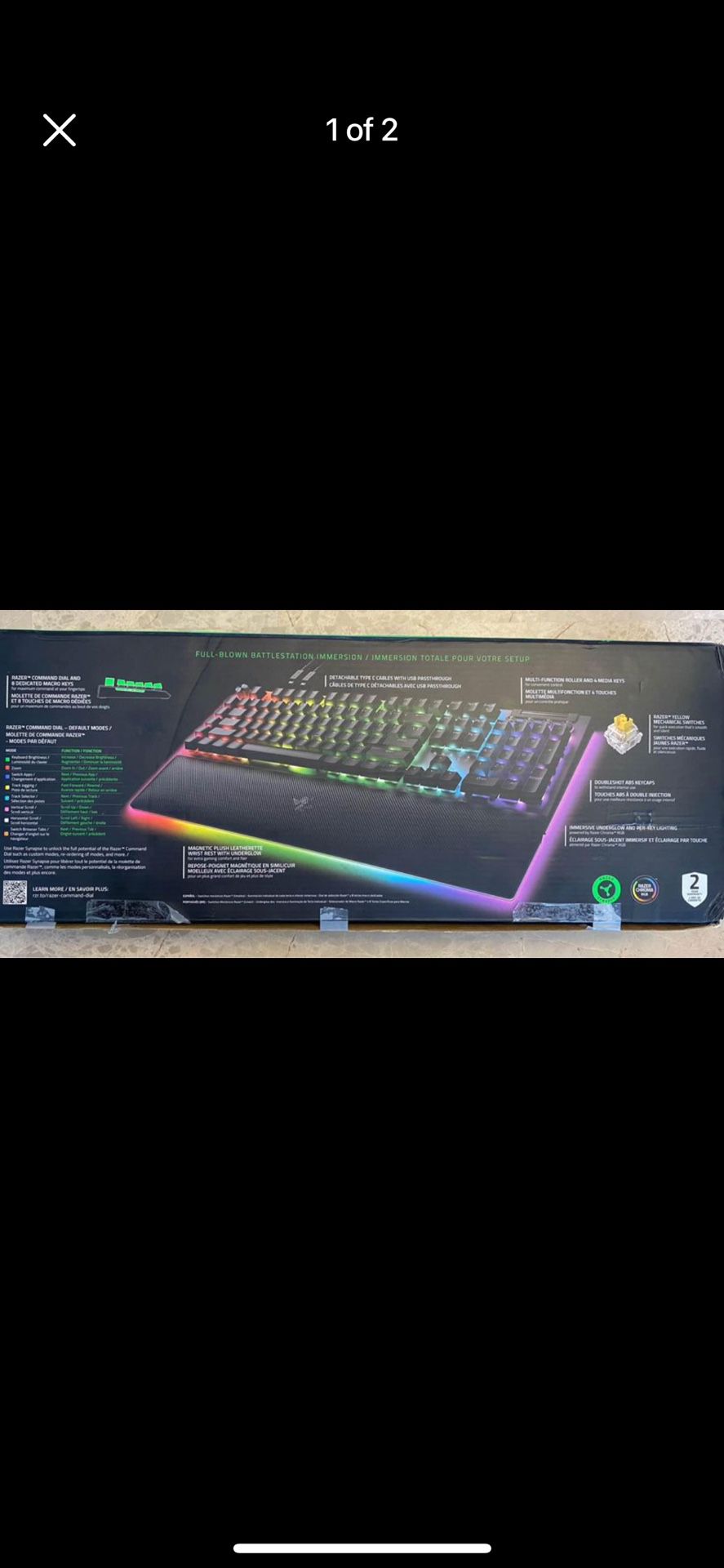 Razor Gaming Keyboard