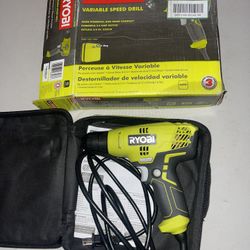 Ryobi 5.5Amp Electric 3/8in. Variable Speed Compact Drill/Driver