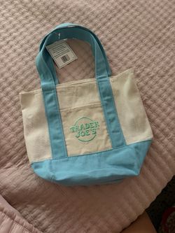 Trader Joe's Mini Canvas Tote Bag