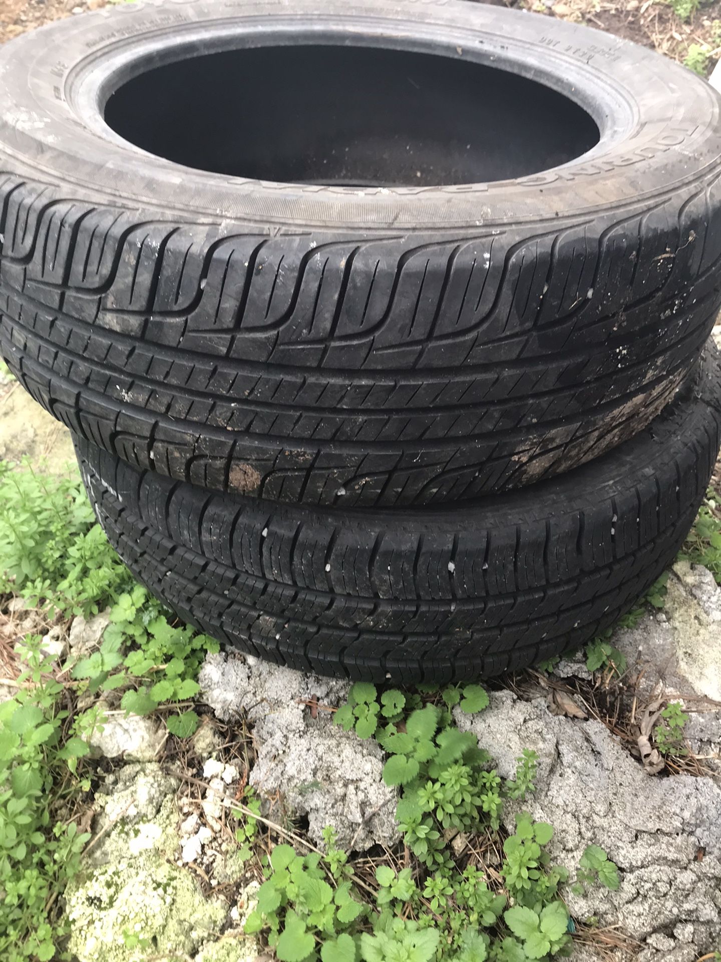 2 very good tires, p205/60r16.