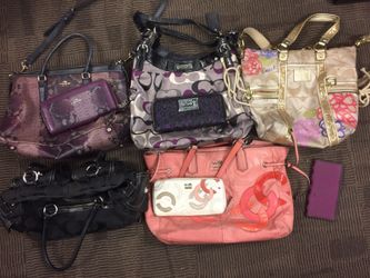 Coach Purses with Wallets