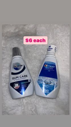 New Crest Pro Health Gum Care 3D White Mouthwash Colgate Toothpaste