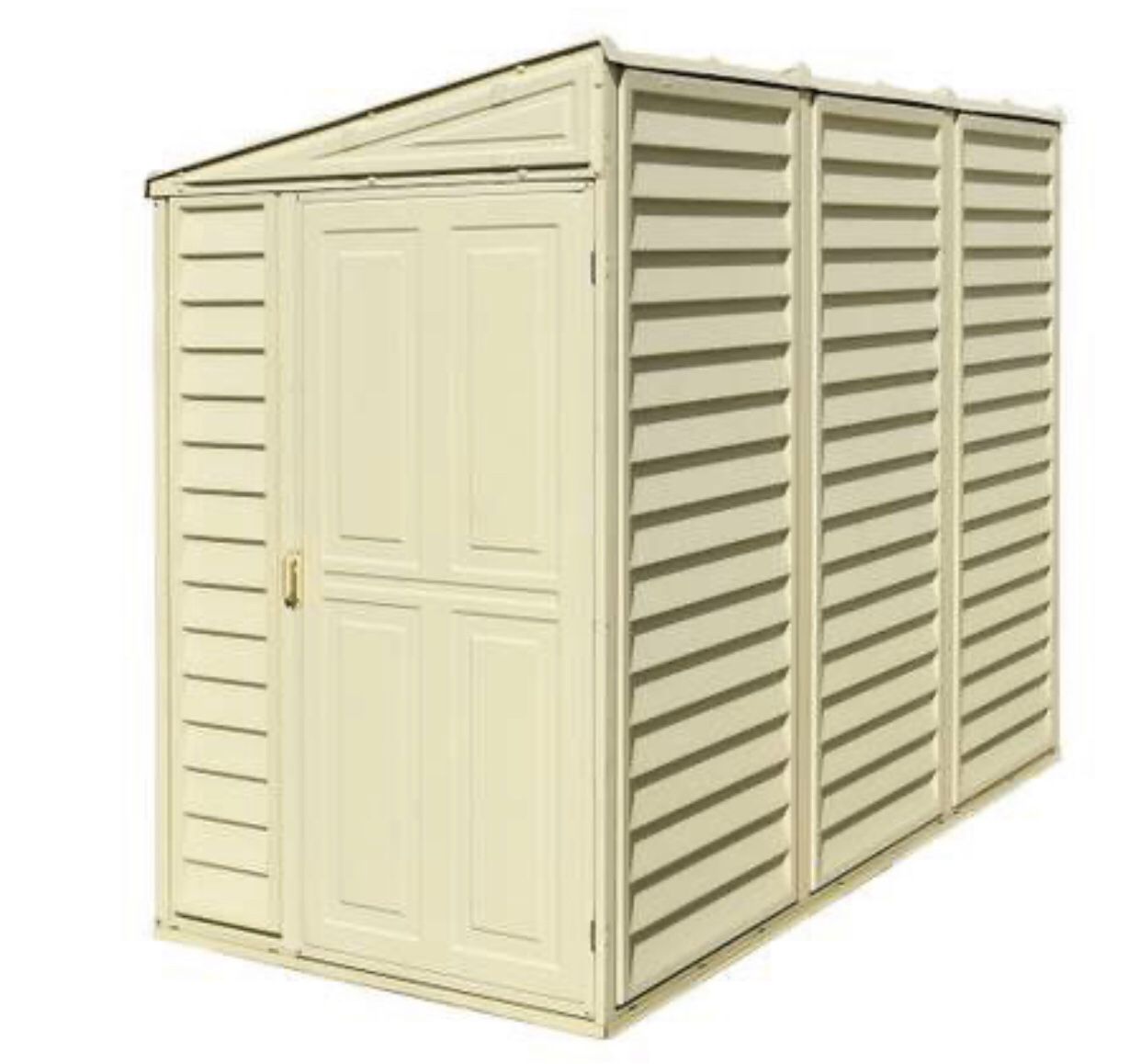 Shed Duramax 4ft x 8ft Sidemate Vinyl Resin Outdoor Storage Shed