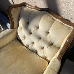 Vintage Antique Upholstered Chair
