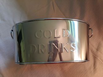 Metal drink container. New, never used