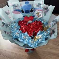 Stitch Bouquet/ Eterna Roses / Rosas Eternas / Valentines Bouquet 