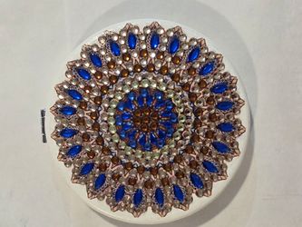 Diamond painting Mirror - Completed