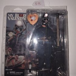 My Bloody Valentine Neca Retro Cloth Halloween Horror Action Figure 