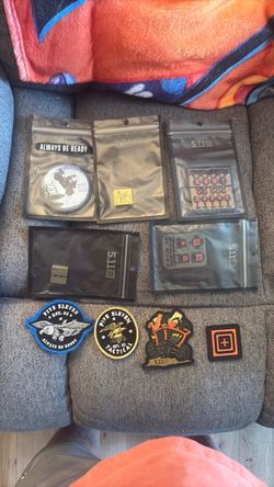 5.11 Tactical Patches and Molle Clips
